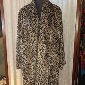 Vintage faux fur coat